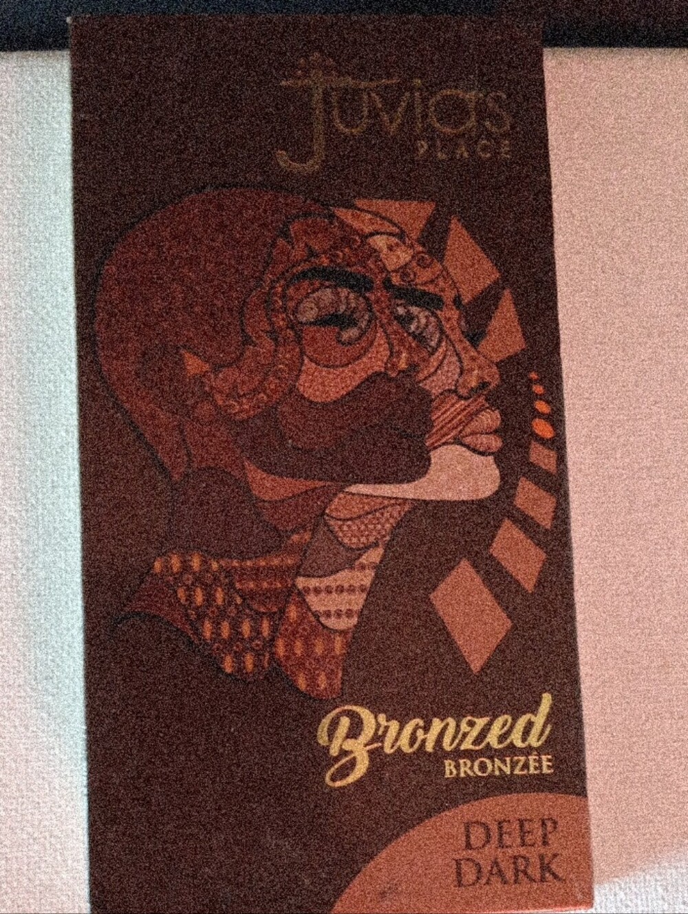 Juvia"s Place Bronzed Deep Dark Plastic On Mirror Never Used